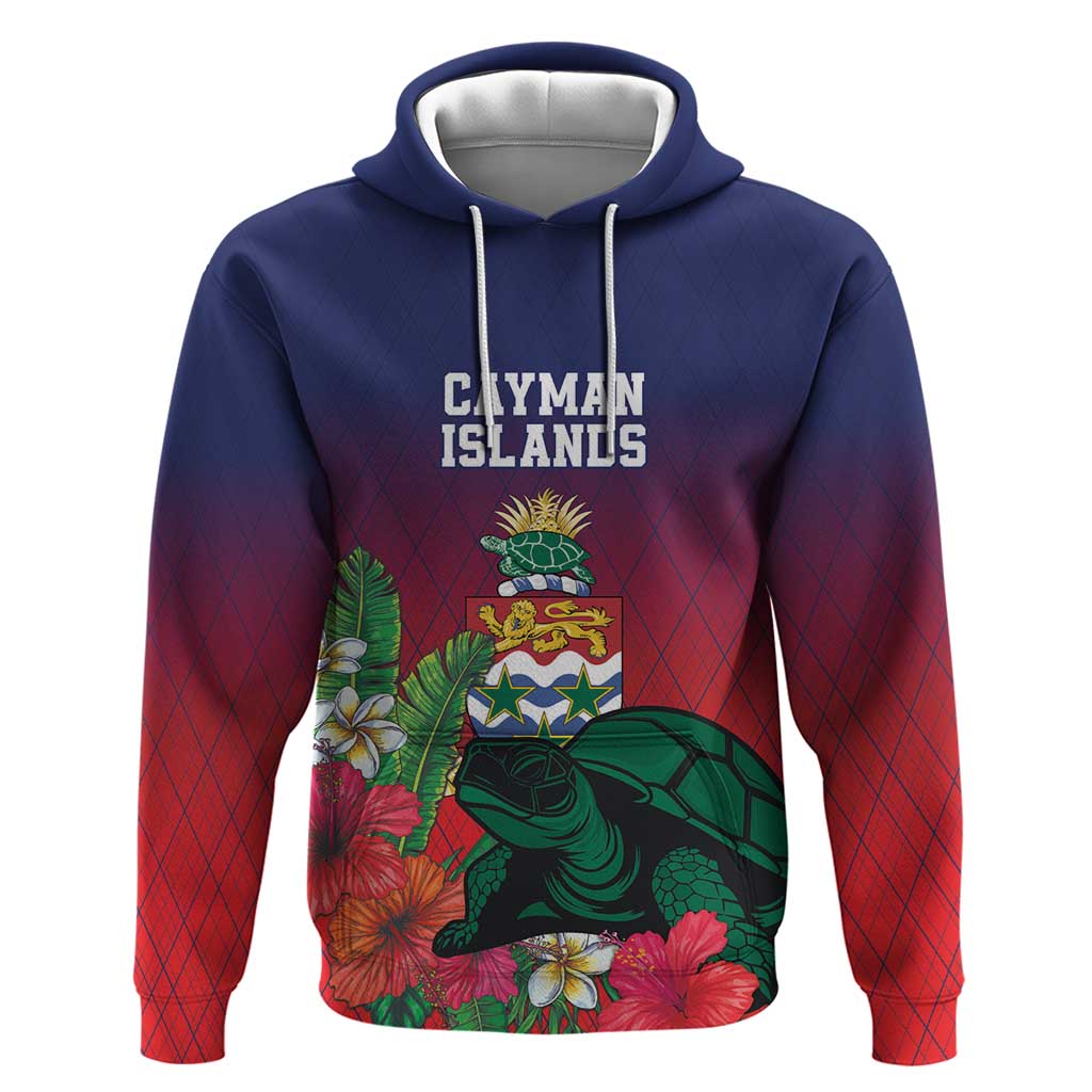 Custom Cayman Islands Hoodie Green Turtle Sporty Style LT18