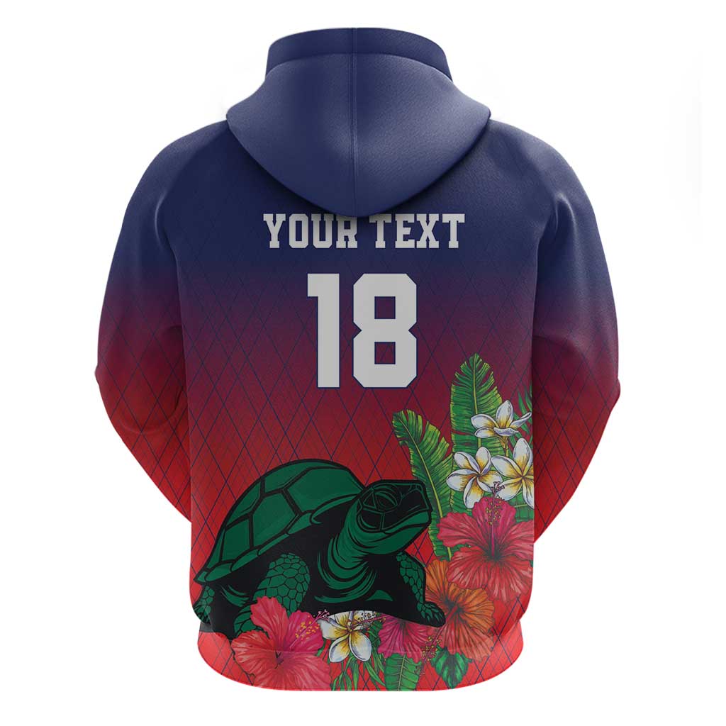 Custom Cayman Islands Hoodie Green Turtle Sporty Style LT18