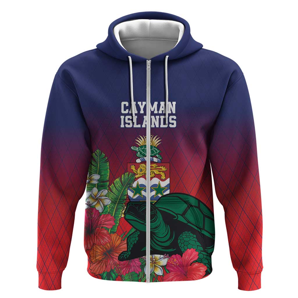 Custom Cayman Islands Hoodie Green Turtle Sporty Style LT18