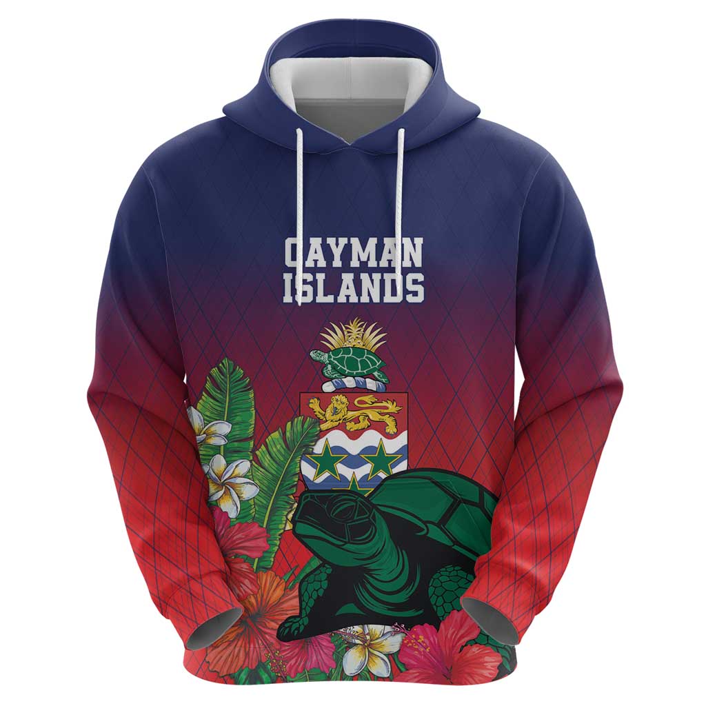 Custom Cayman Islands Hoodie Green Turtle Sporty Style LT18