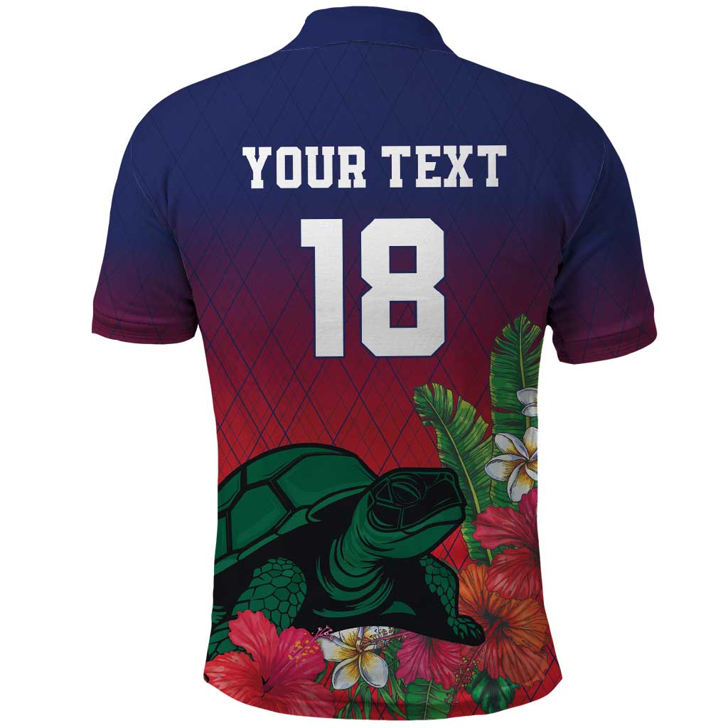 Custom Cayman Islands Polo Shirt Green Turtle Sporty Style LT18