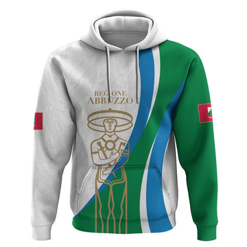Personalized Italian Region Abruzzo Hoodie Italy Sporty Style LT18