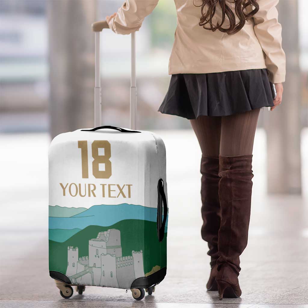 Custom Italy Abruzzo Luggage Cover Gran Sasso d'Italia LT18