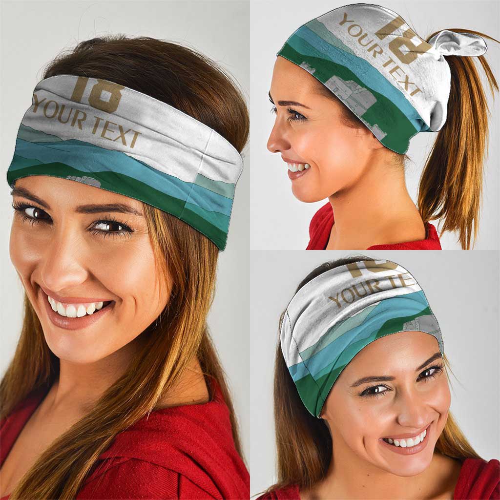 Custom Italy Abruzzo Neck Gaiter Gran Sasso d'Italia LT18