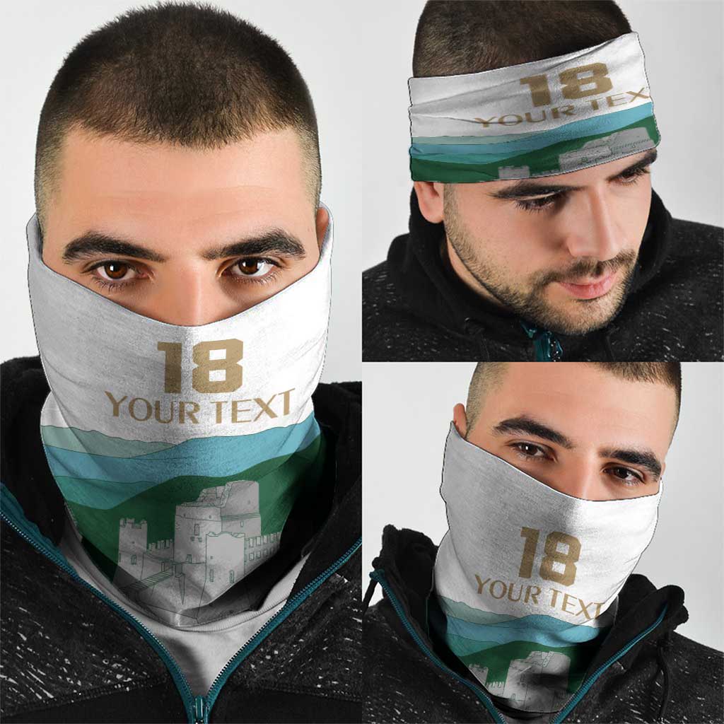 Custom Italy Abruzzo Neck Gaiter Gran Sasso d'Italia LT18