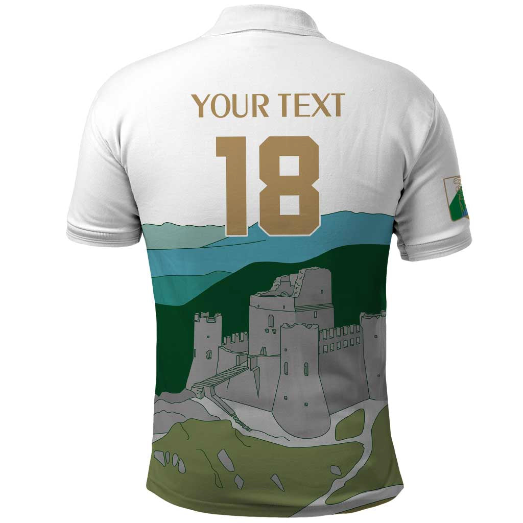 Custom Italy Abruzzo Polo Shirt Gran Sasso d'Italia LT18