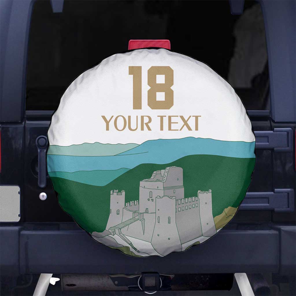 Custom Italy Abruzzo Spare Tire Cover Gran Sasso d'Italia LT18