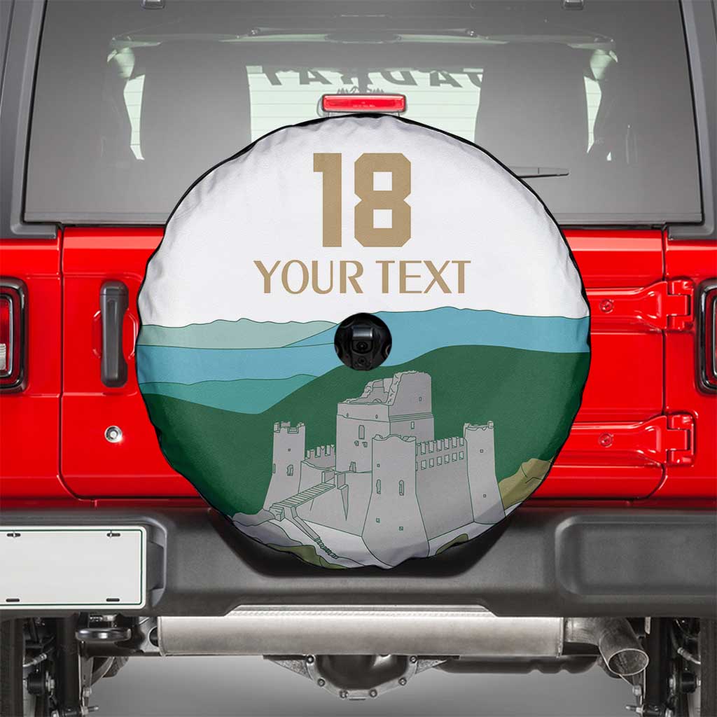 Custom Italy Abruzzo Spare Tire Cover Gran Sasso d'Italia LT18