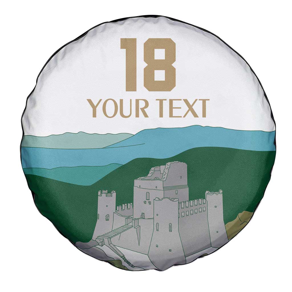 Custom Italy Abruzzo Spare Tire Cover Gran Sasso d'Italia LT18