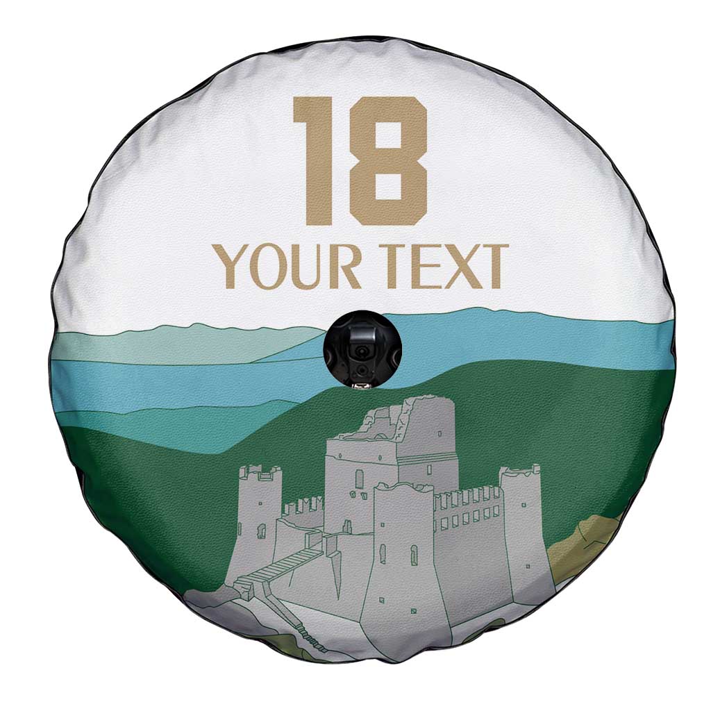Custom Italy Abruzzo Spare Tire Cover Gran Sasso d'Italia LT18
