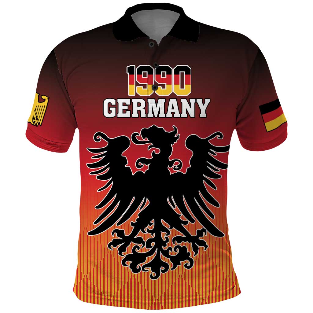 Personalized Germany Polo Shirt With Coat Of Arms LT18