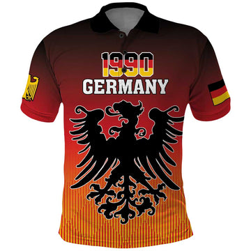 Personalized Germany Polo Shirt With Coat Of Arms LT18
