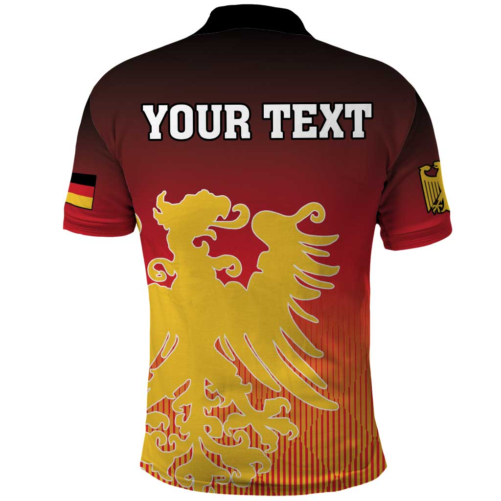 Personalized Germany Polo Shirt With Coat Of Arms LT18