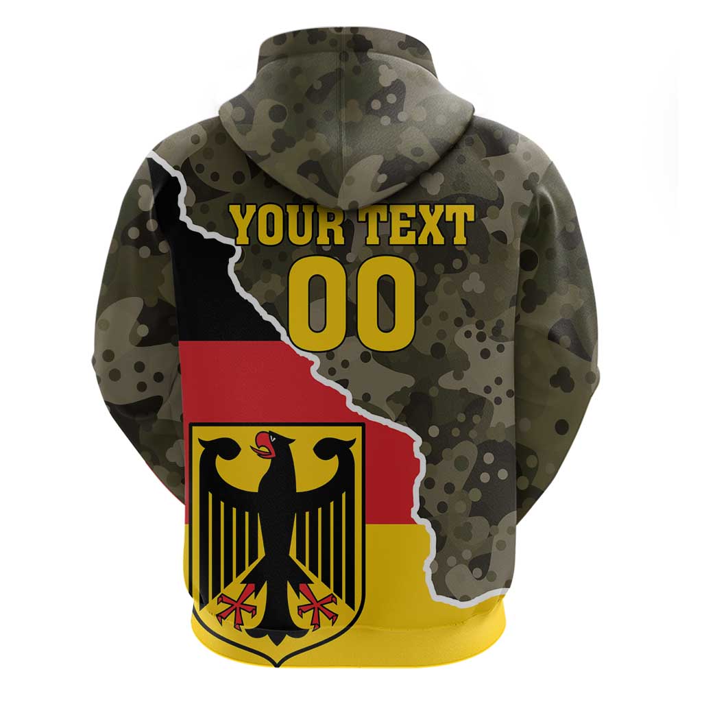 Custom Germany 1990 Hoodie Coat Of Arms With Camo Patterns LT18