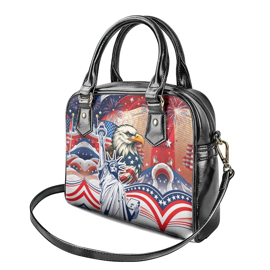 United States Fourth Of July Shoulder Handbag Eagle Dead With American Flag LT18