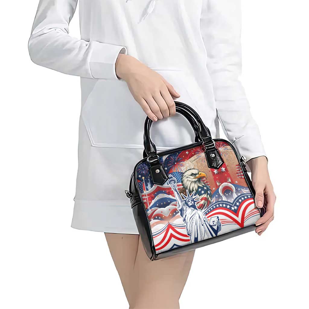 United States Fourth Of July Shoulder Handbag Eagle Dead With American Flag LT18