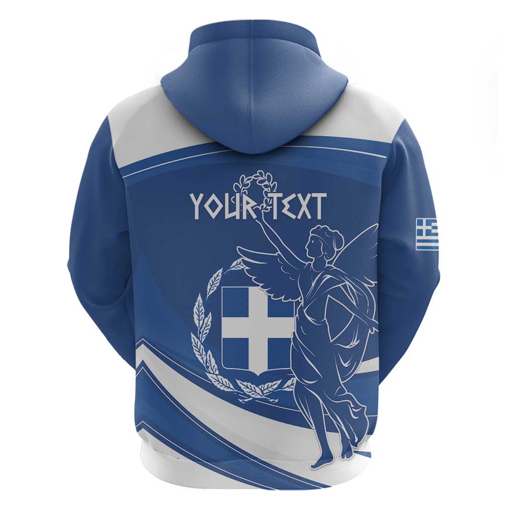 Personalized National Greek Flag Day Hoodie Elliniki Dimokratia LT18