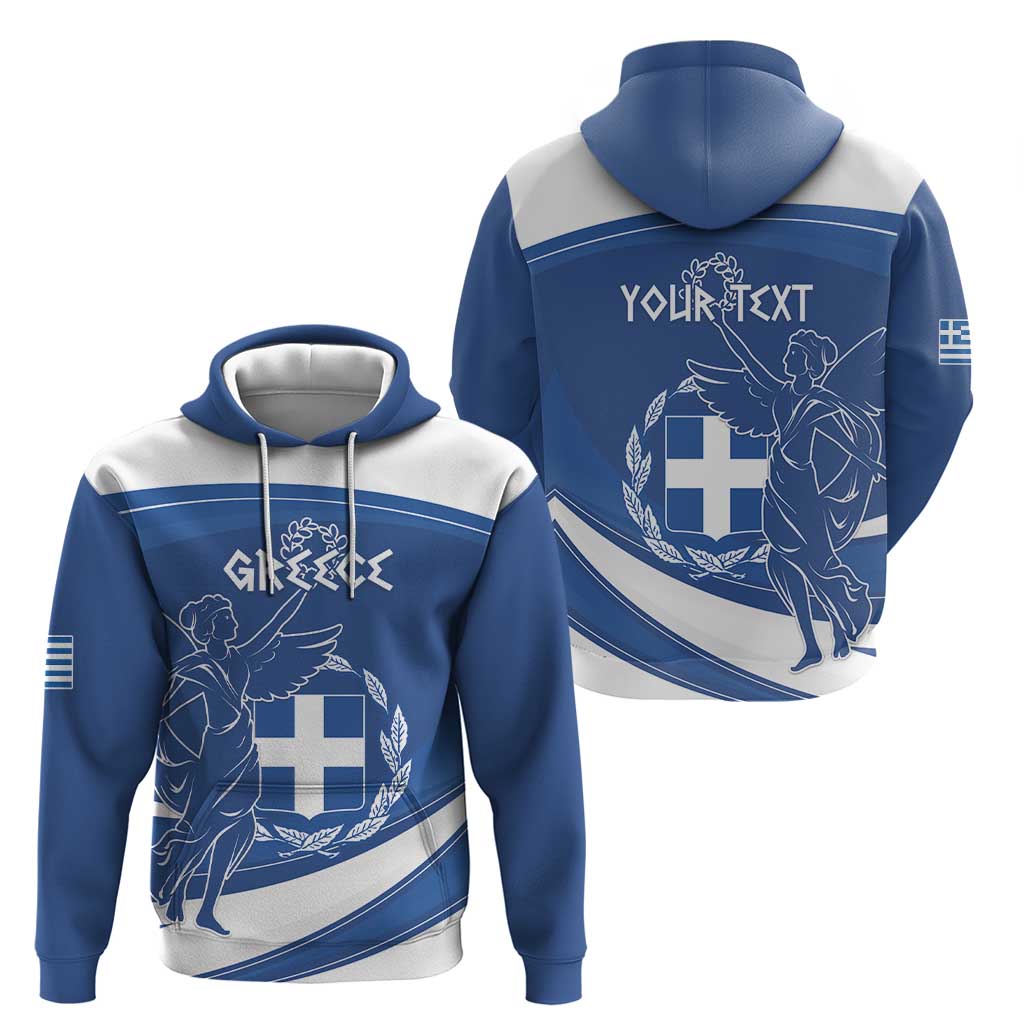 Personalized National Greek Flag Day Hoodie Elliniki Dimokratia LT18
