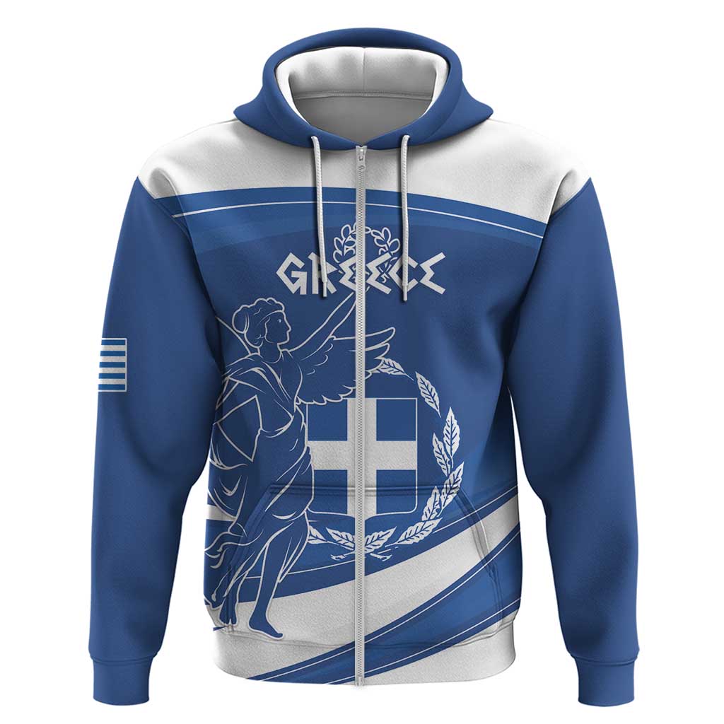 Personalized National Greek Flag Day Hoodie Elliniki Dimokratia LT18