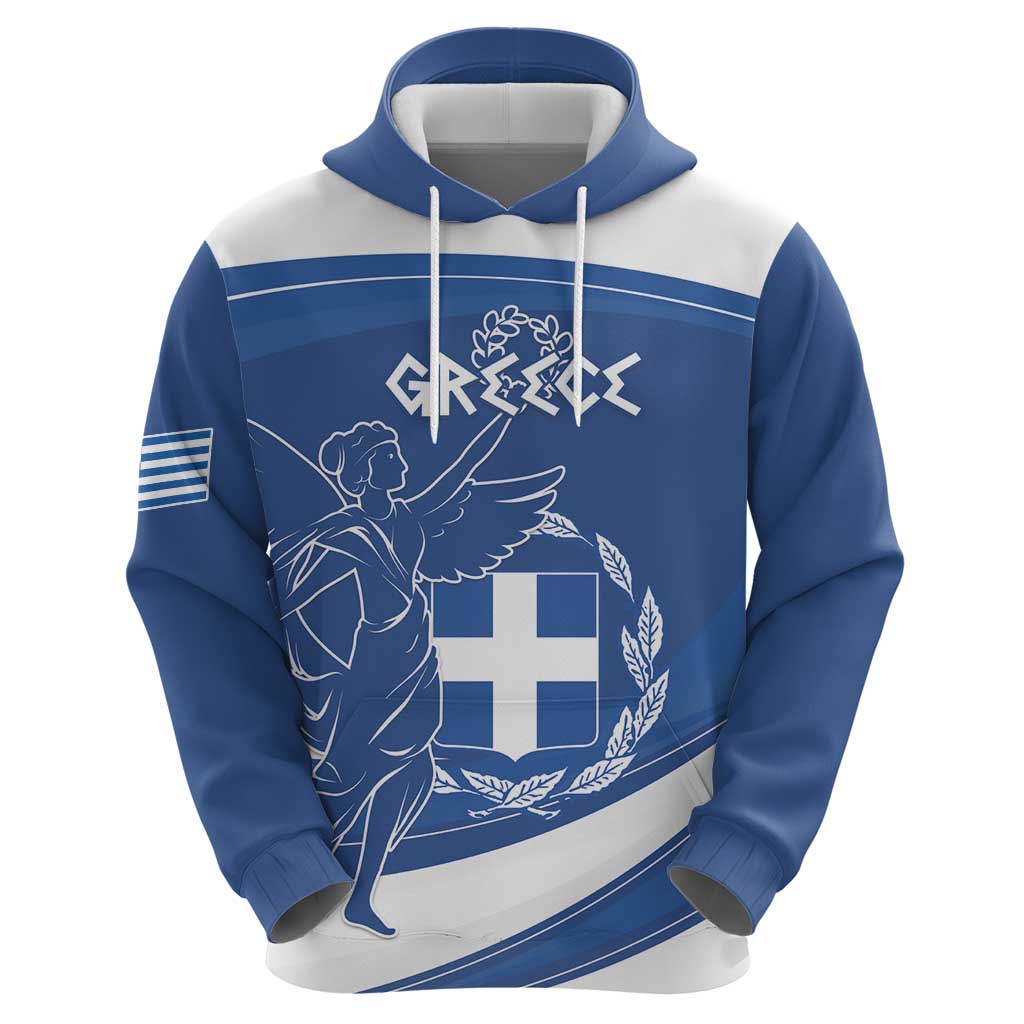 Personalized National Greek Flag Day Hoodie Elliniki Dimokratia LT18