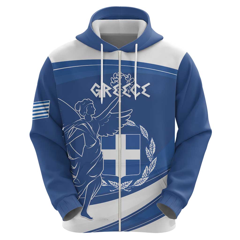Personalized National Greek Flag Day Hoodie Elliniki Dimokratia LT18