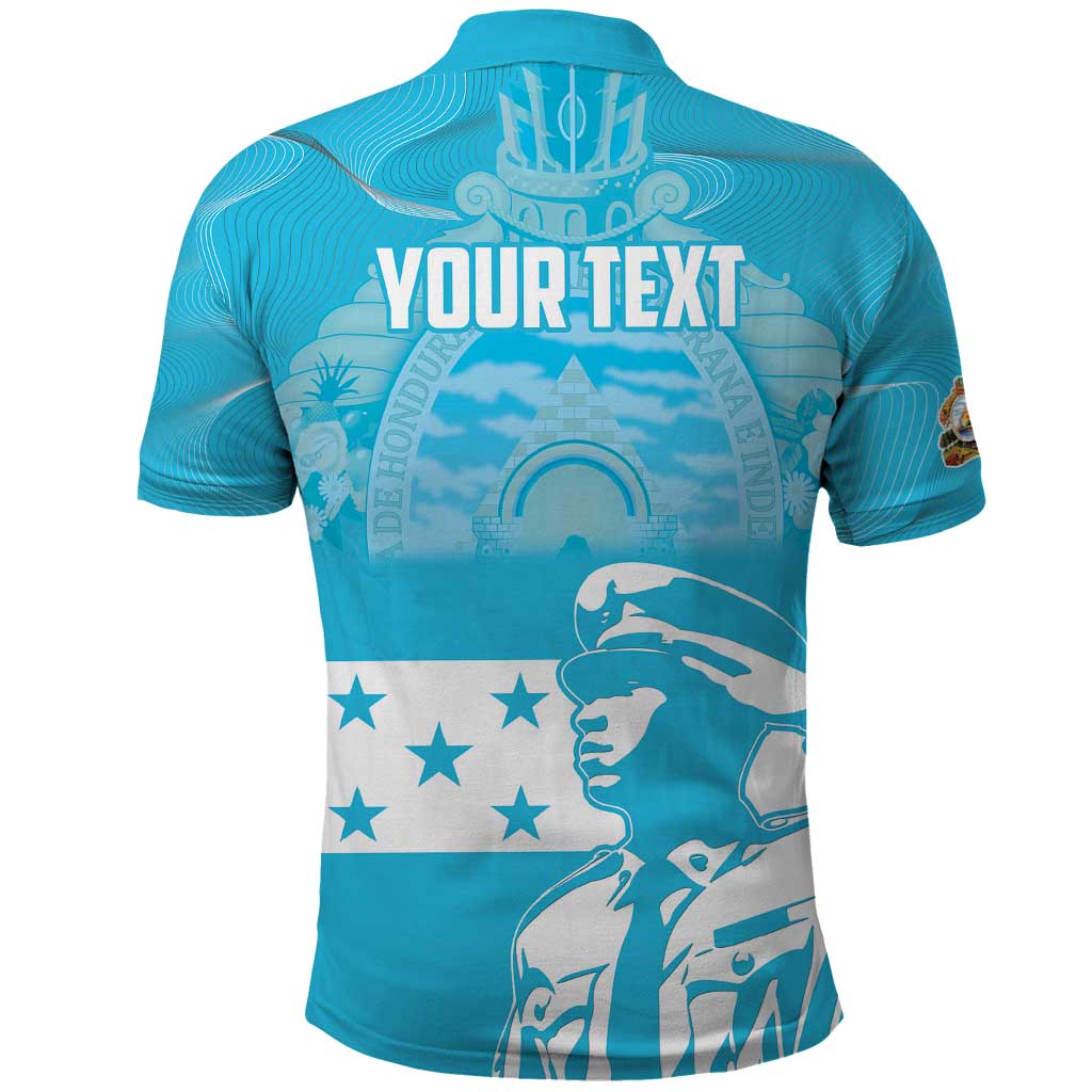 Personalized Honduras Scarlet Macaw Polo Shirt Happy Independence Day 1821 LT18