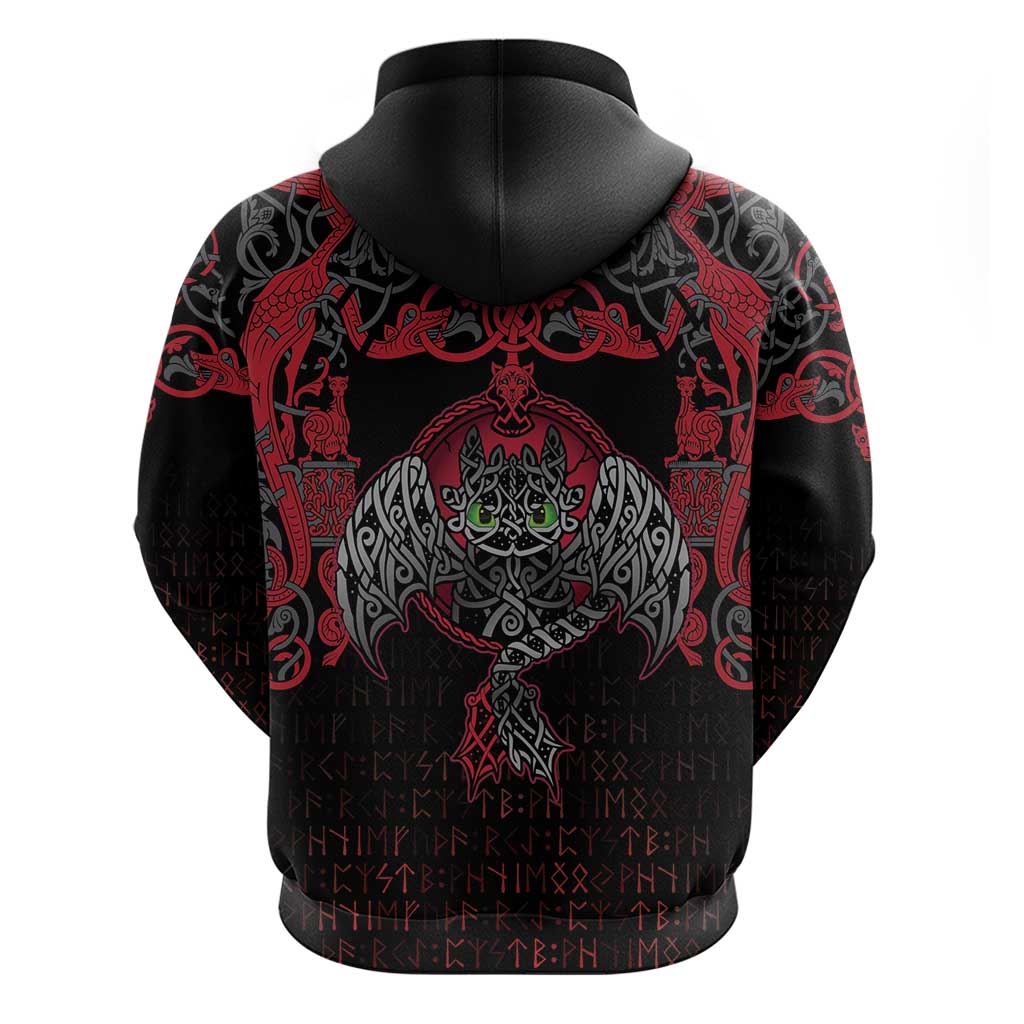 Black Dragon Vikings Hoodie LT18