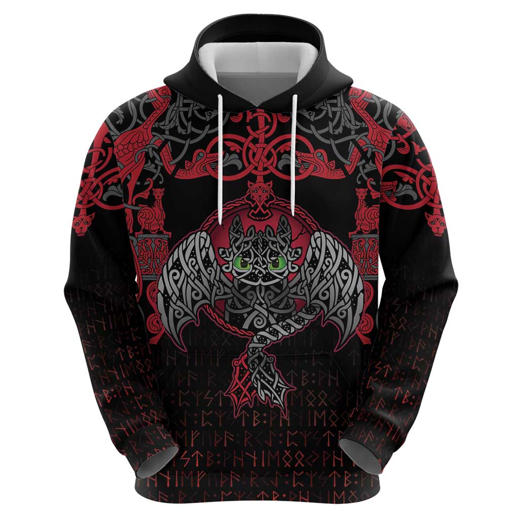 Black Dragon Vikings Hoodie LT18