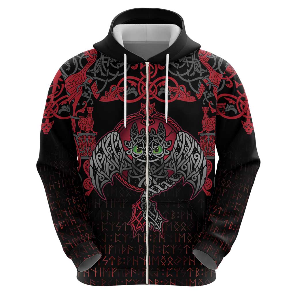 Black Dragon Vikings Hoodie LT18