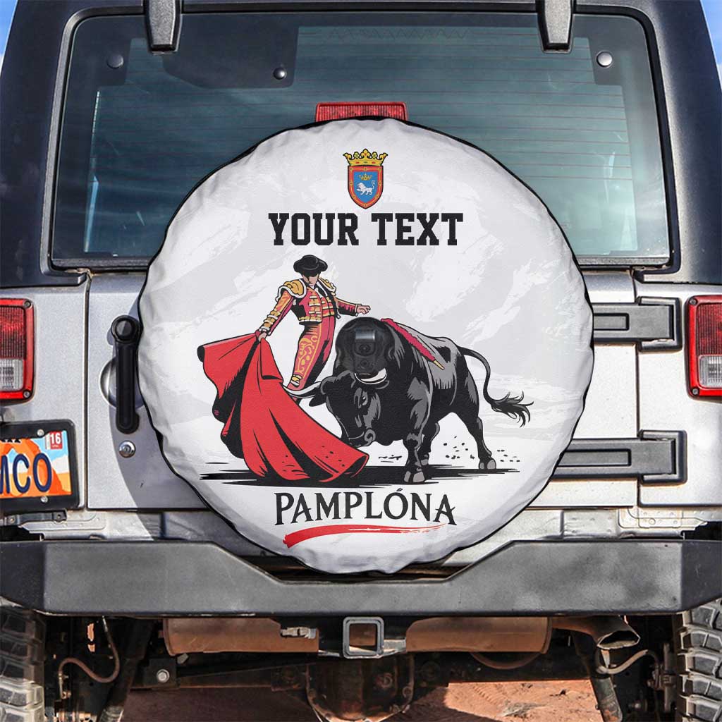 Personalized San Fermin Festival Spare Tire Cover Pamplona Bull Run LT18