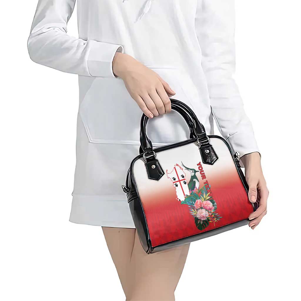 Personalized Italy Sardinia Shoulder Handbag Lapwing With Map LT18