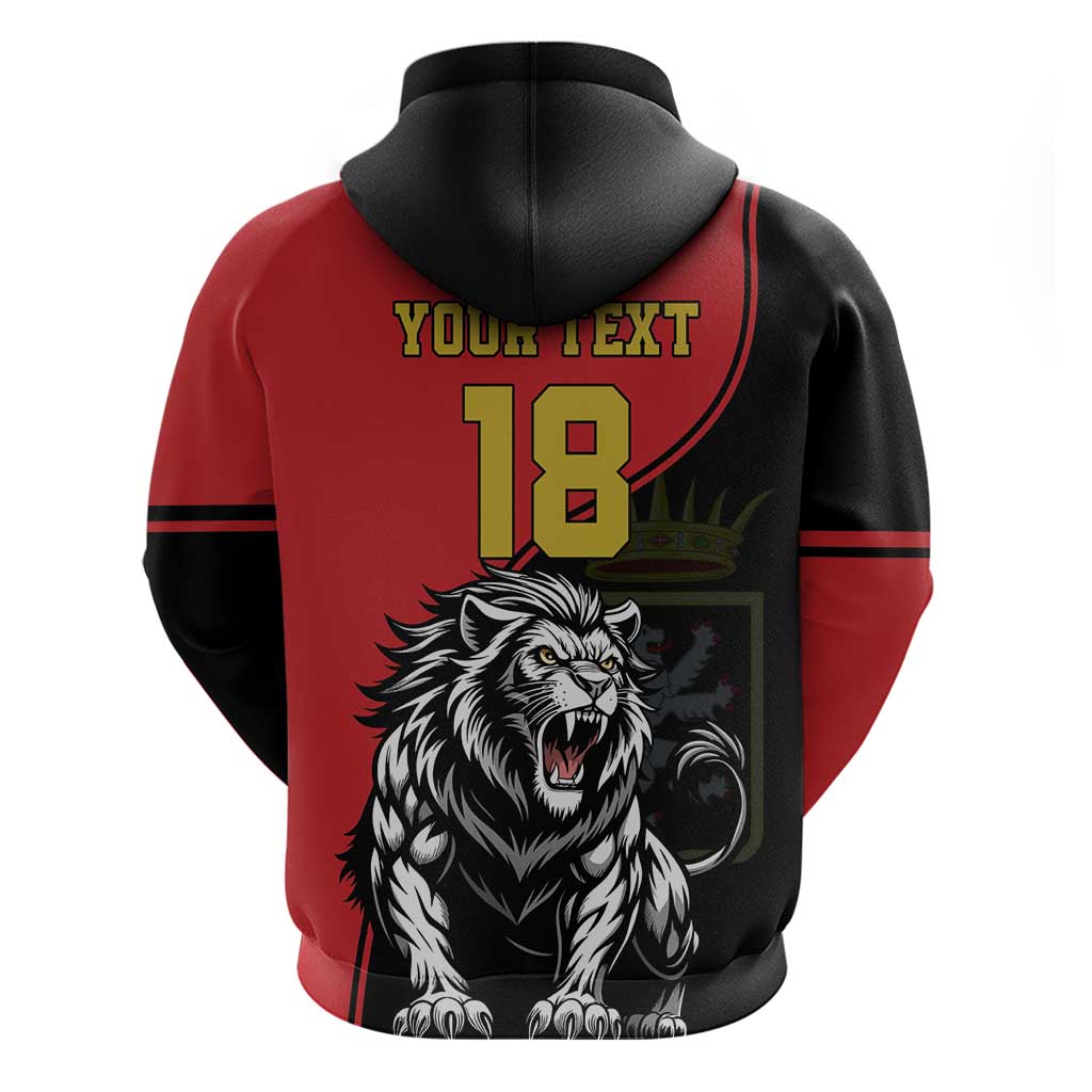 Custom Aosta Valley Hoodie Lion Sporty Style LT18