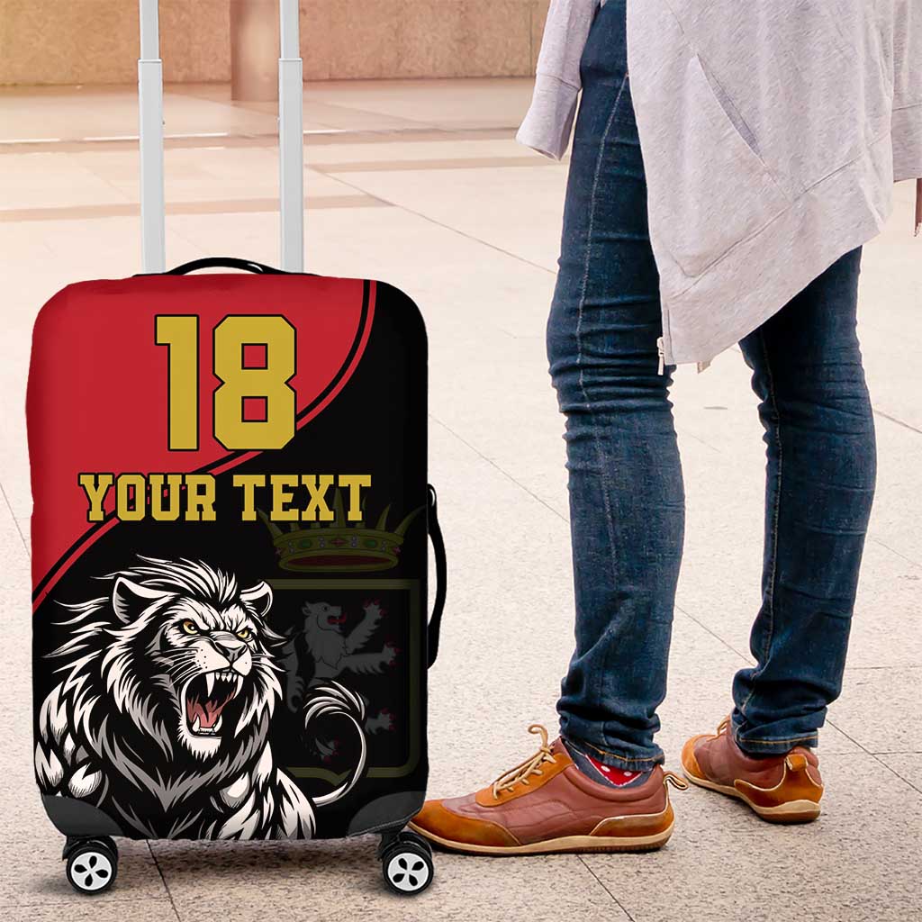 Custom Aosta Valley Luggage Cover Lion Sporty Style LT18