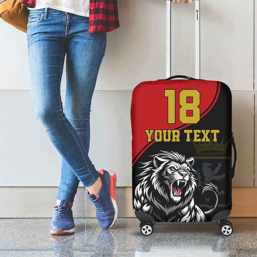Custom Aosta Valley Luggage Cover Lion Sporty Style LT18