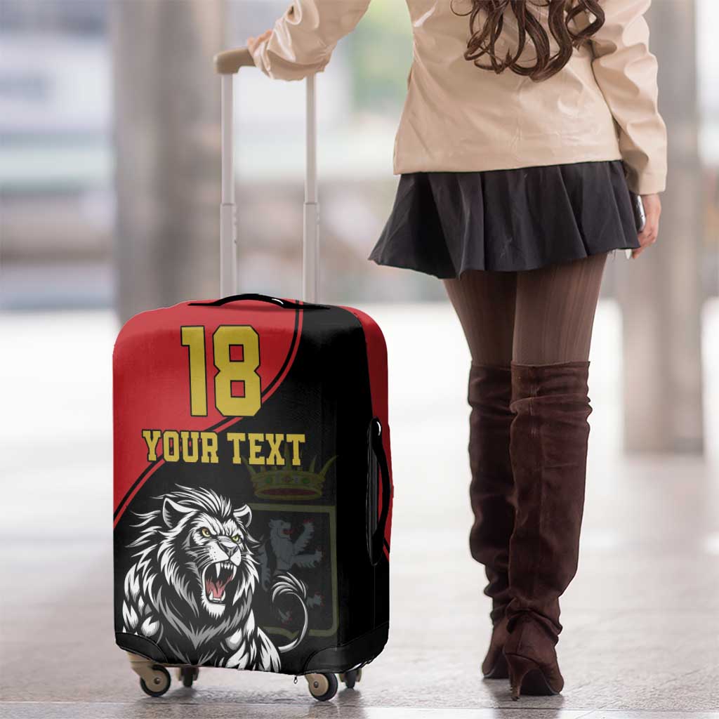 Custom Aosta Valley Luggage Cover Lion Sporty Style LT18