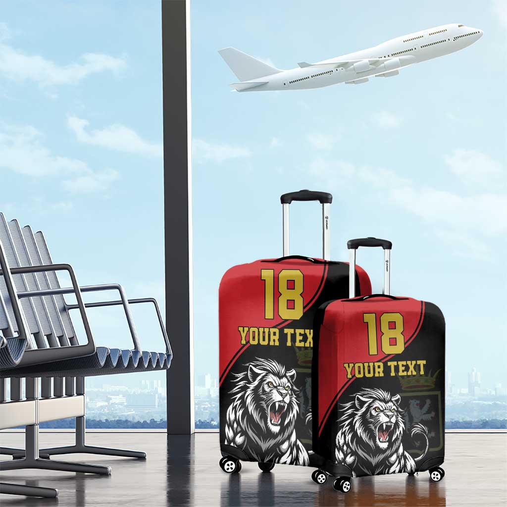Custom Aosta Valley Luggage Cover Lion Sporty Style LT18