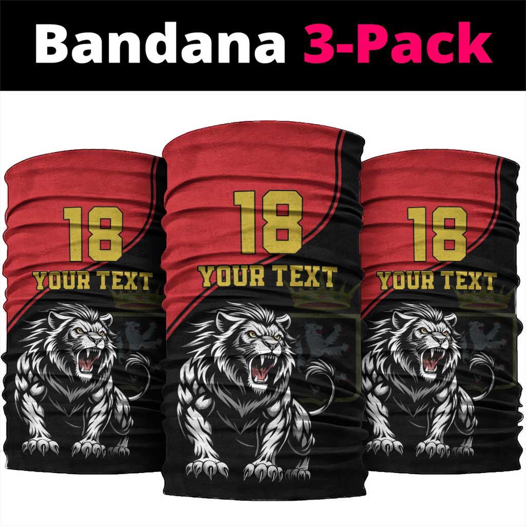 Custom Aosta Valley Neck Gaiter Lion Sporty Style LT18
