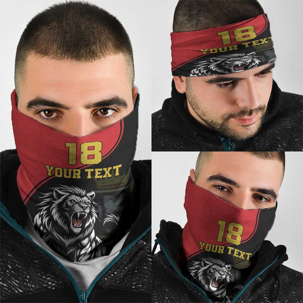 Custom Aosta Valley Neck Gaiter Lion Sporty Style LT18
