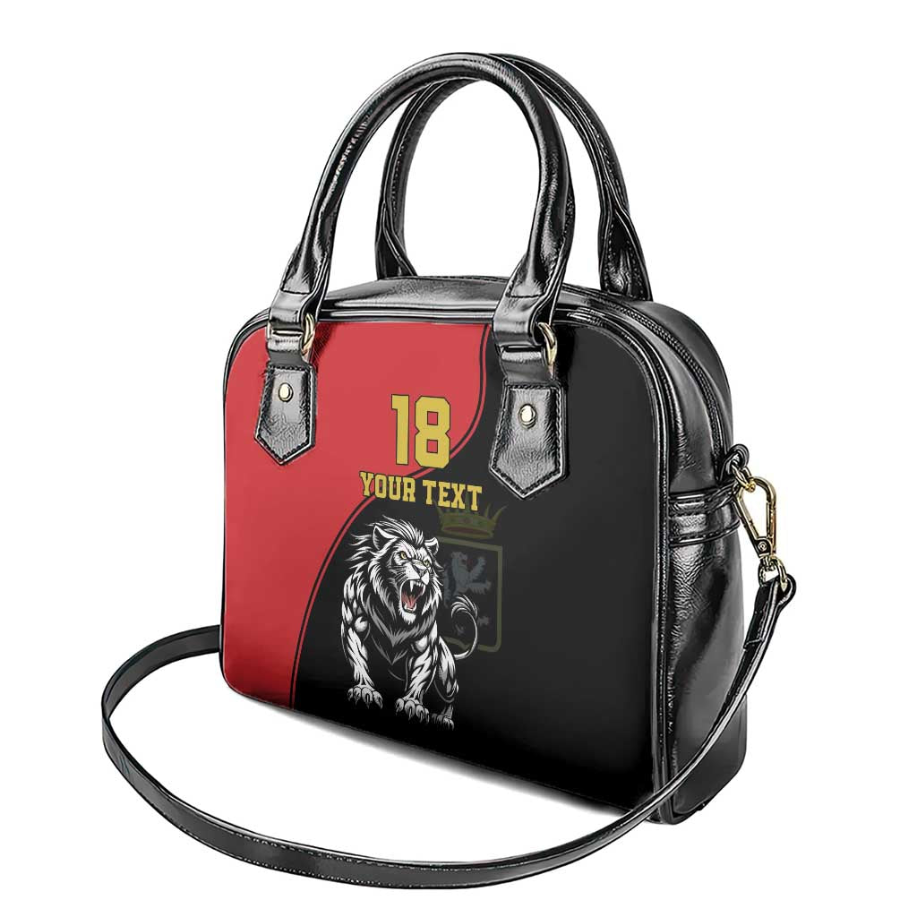Custom Aosta Valley Shoulder Handbag Lion Sporty Style LT18