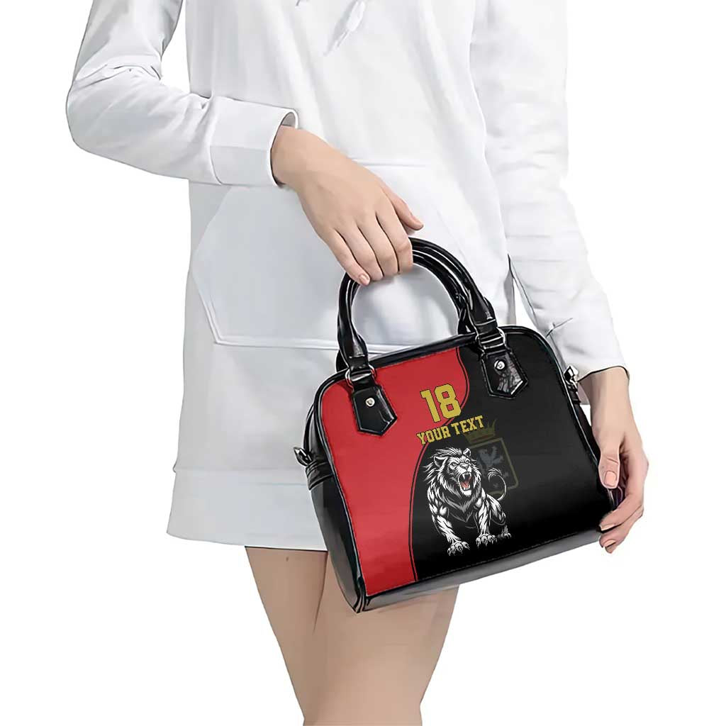 Custom Aosta Valley Shoulder Handbag Lion Sporty Style LT18