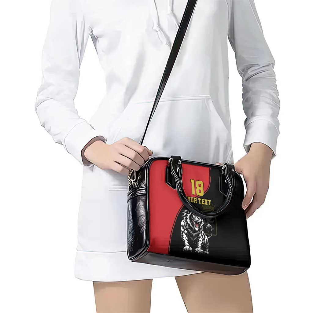 Custom Aosta Valley Shoulder Handbag Lion Sporty Style LT18