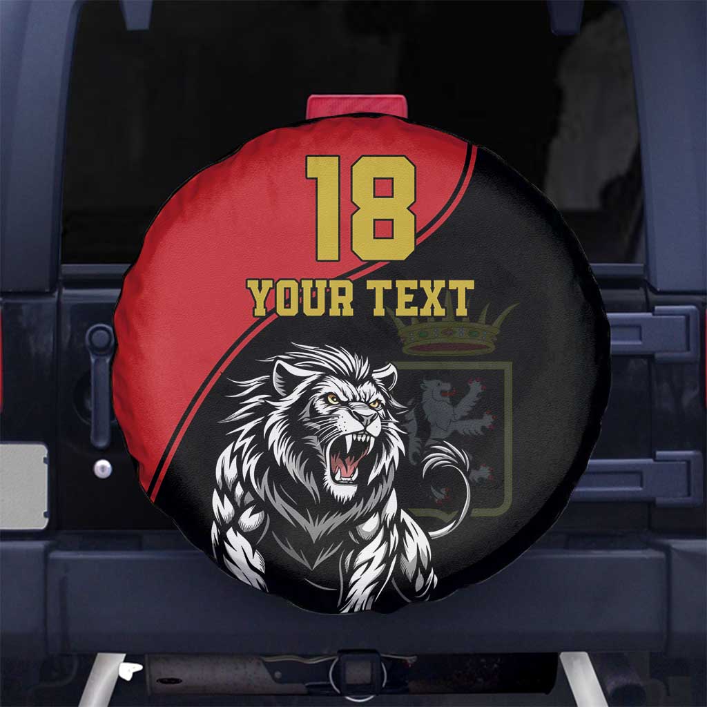 Custom Aosta Valley Spare Tire Cover Lion Sporty Style LT18