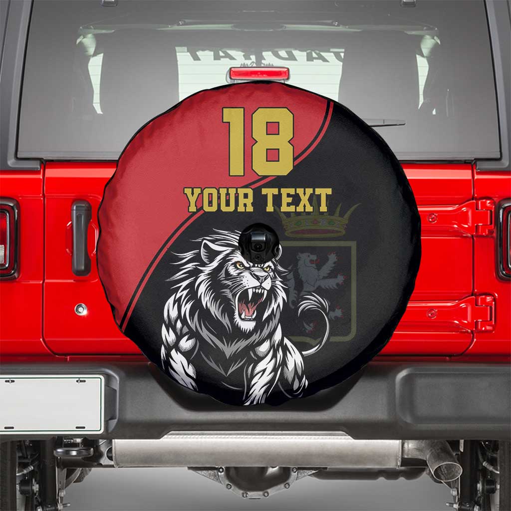 Custom Aosta Valley Spare Tire Cover Lion Sporty Style LT18