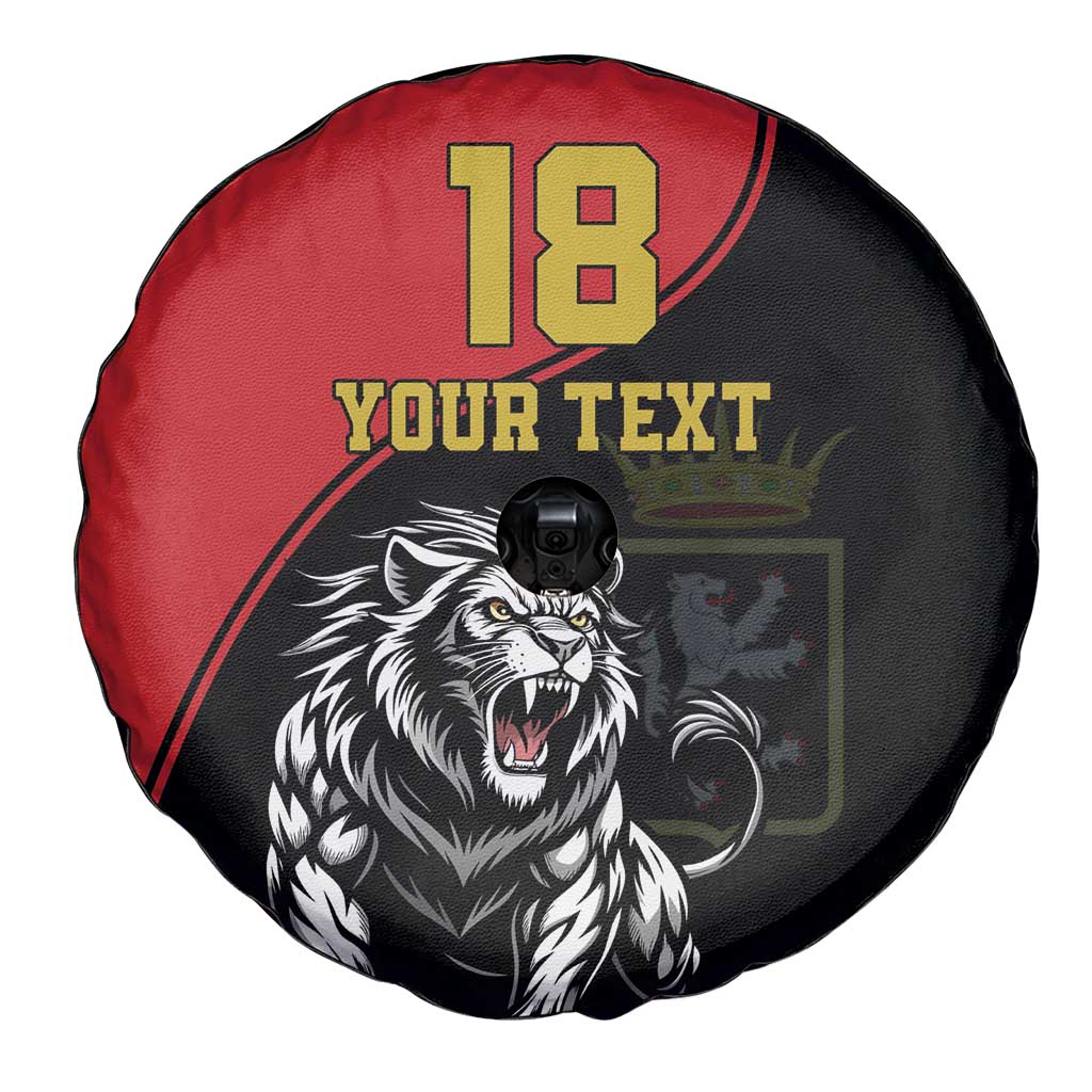 Custom Aosta Valley Spare Tire Cover Lion Sporty Style LT18