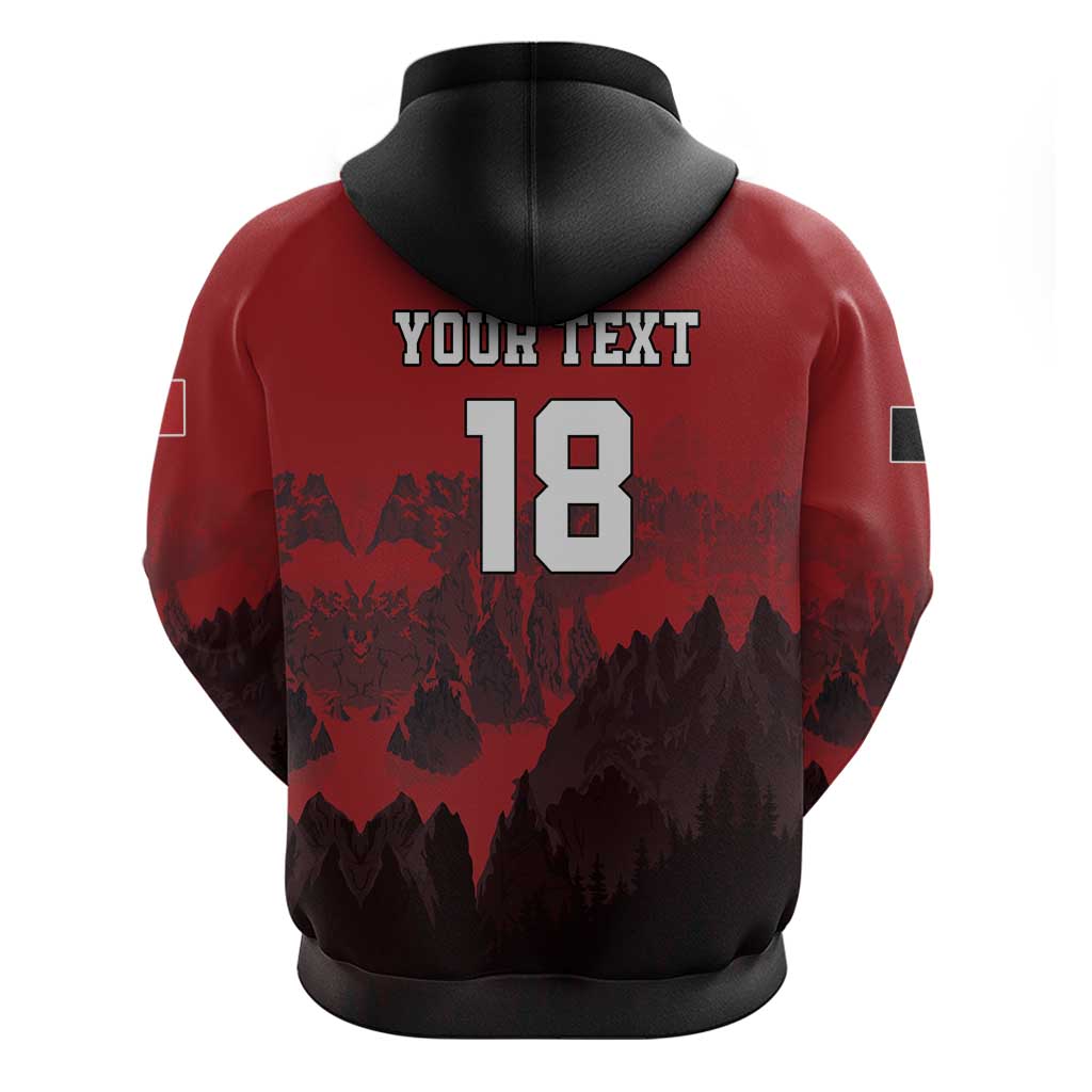 Custom Aosta Valley Hoodie Mont Blanc Sporty Style LT18