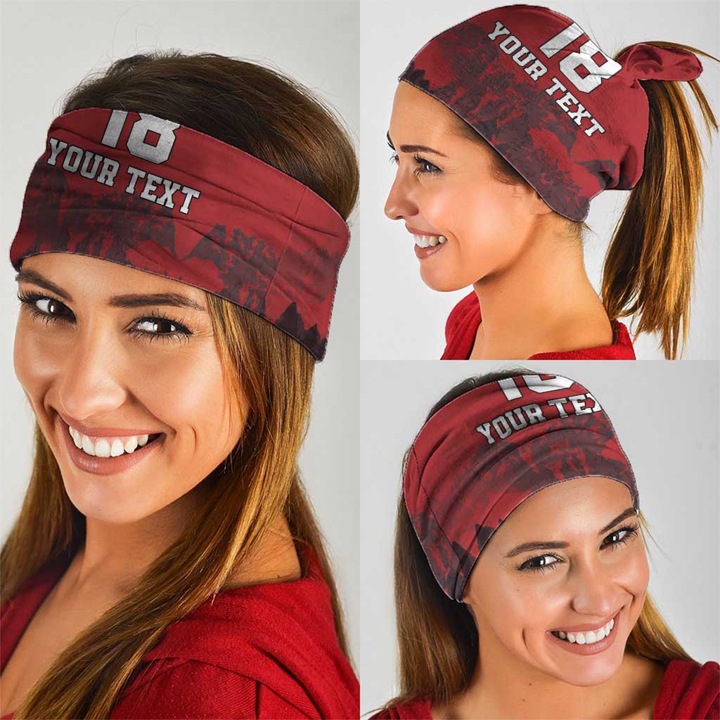 Custom Aosta Valley Neck Gaiter Mont Blanc Sporty Style LT18