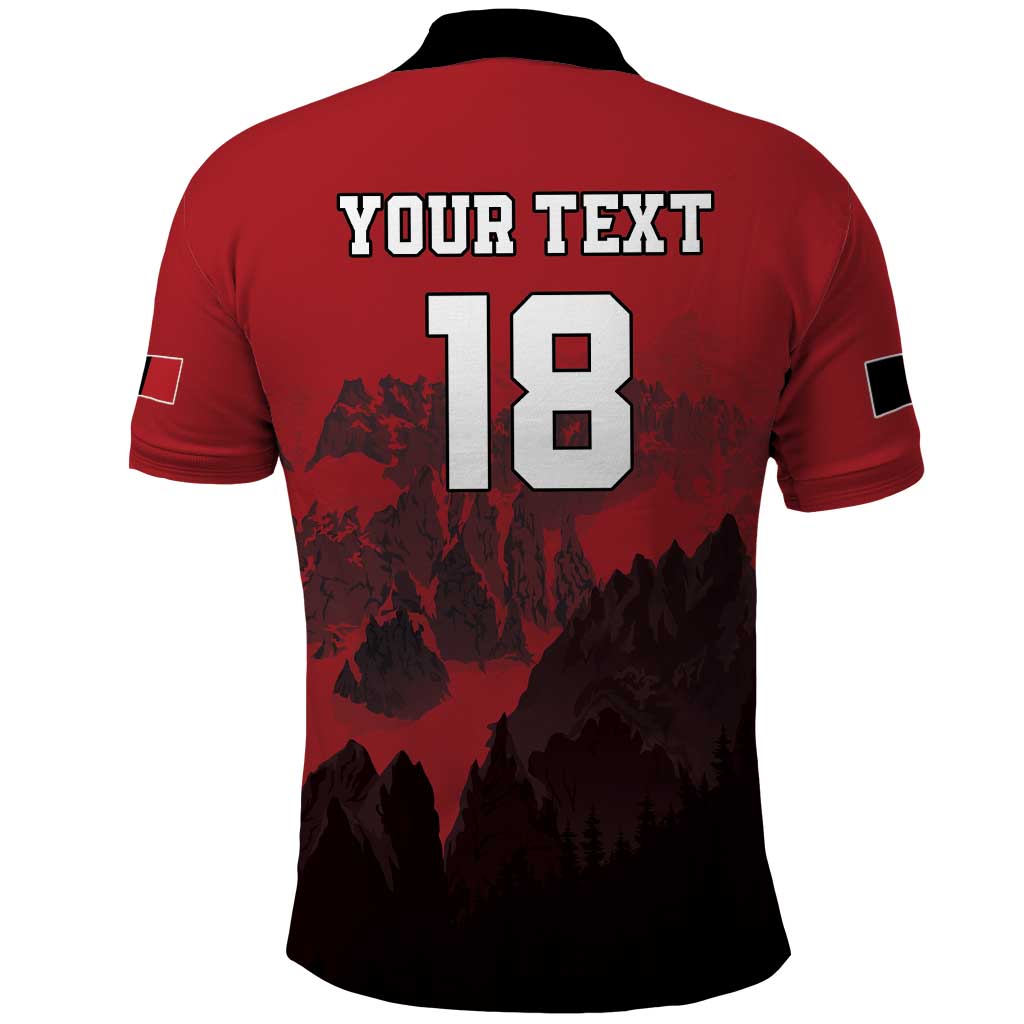 Custom Aosta Valley Polo Shirt Mont Blanc Sporty Style LT18