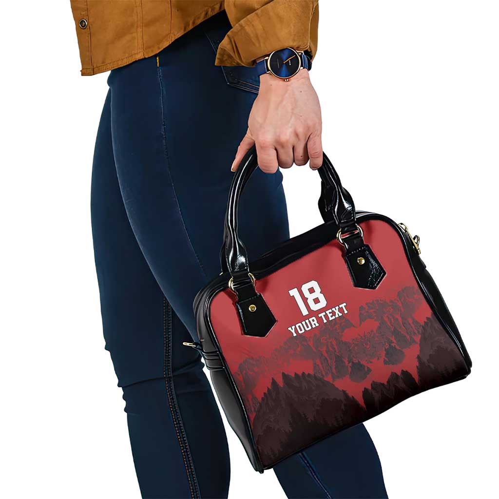 Custom Aosta Valley Shoulder Handbag Mont Blanc Sporty Style LT18