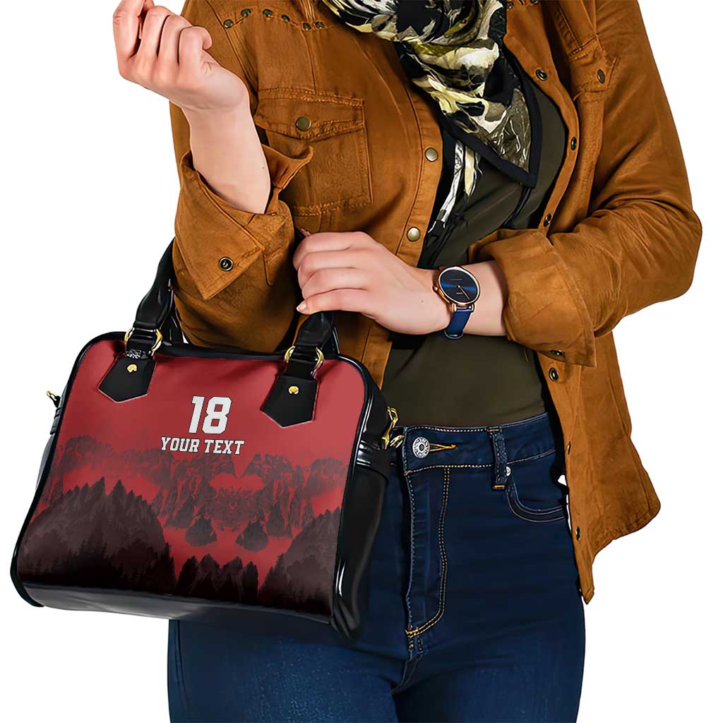 Custom Aosta Valley Shoulder Handbag Mont Blanc Sporty Style LT18