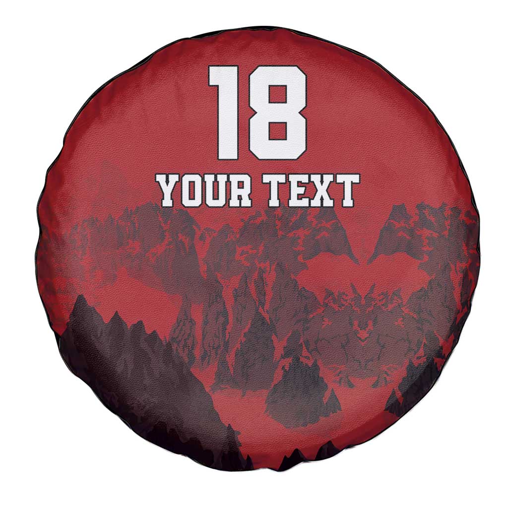 Custom Aosta Valley Spare Tire Cover Mont Blanc Sporty Style LT18